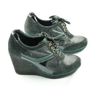 Philip Simon Peytoon Wedge Sneaker Sz 10